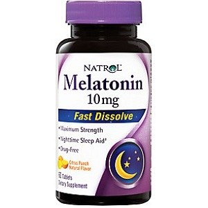 10mg melatonin sleep tablets