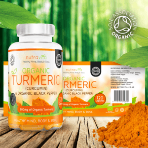 Organic Turmeric and Organic Black Pepper blended supplement